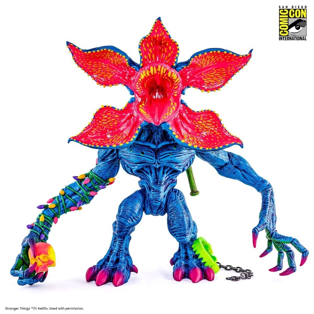 Stranger Things Demogorgon Figure by James Groman - 80's Fever Variant New Rare